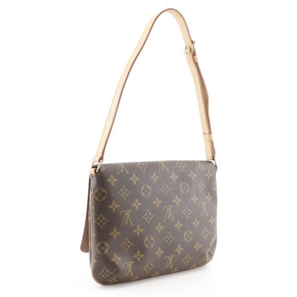 LOUIS VUITTON Authentic Brown Monogram Canvas Shoulder Bag - Picture 3 of 11